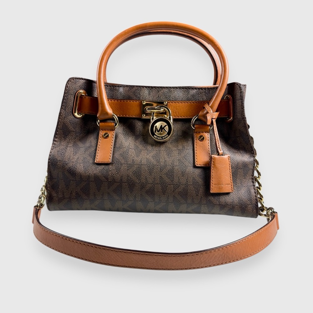 Michael Kors Hamilton Logo Satchel